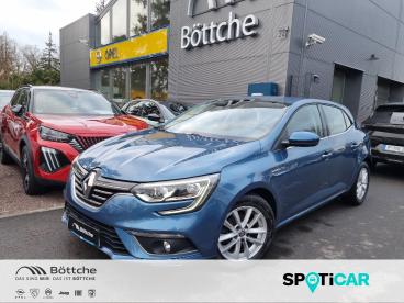 SPOTICAR Renault Megane 1.2 Intens Navi/pdc/allwetter Gebraucht - Kleinwagen Benzin Blau - Potsdam - 1201272632_1