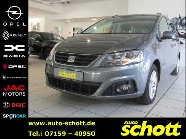SPOTICAR Seat Alhambra Style 1.4 Tsi 150ps Dsg Nav Kam Bt Pdc Gebraucht - Familienauto Benzin Grau - Magstadt - 1201321476_1