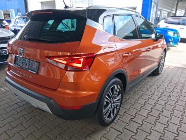 SPOTICAR Seat Arona Xcellence Tsi 1,0*ahk*led*shz*navi*business-paket Gebraucht - Kleinwagen Benzin Orange - Mannheim - 1201173127_4