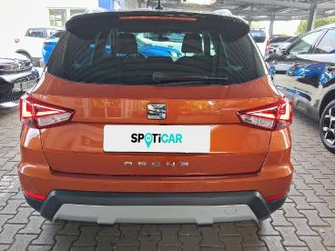 SPOTICAR Seat Arona Xcellence Tsi 1,0*ahk*led*shz*navi*business-paket Gebraucht - Kleinwagen Benzin Orange - Mannheim - 1201173127_5