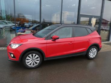 SPOTICAR Seat Arona Style, Klima, Pdc, Shz, Bt, Led Gebraucht - Kleinwagen Benzin Rot - Bad Saulgau - 1201215228_2