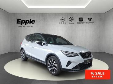 SPOTICAR Seat Arona Fr 1.5 Ahk-abnehmbar Navi Leder Led Acc Pd Gebraucht - Kleinwagen Benzin Weiß - Rutesheim - 1201323386_1