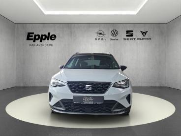 SPOTICAR Seat Arona Fr 1.5 Ahk-abnehmbar Navi Leder Led Acc Pd Gebraucht - Kleinwagen Benzin Weiß - Rutesheim - 1201323386_2