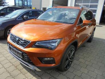 SPOTICAR Seat Ateca Xcellence Navi Alcantara El. Heckklappe Ahk Gebraucht - Suv Benzin Orange - Petting - 1201272092_1