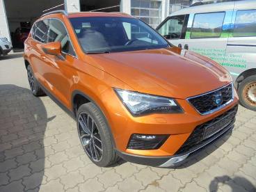 SPOTICAR Seat Ateca Xcellence Navi Alcantara El. Heckklappe Ahk Gebraucht - Suv Benzin Orange - Petting - 1201272092_5