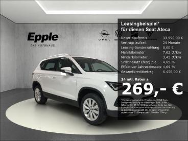 SPOTICAR Seat Ateca Road Edition 1.5 Tsi 110 Kw (150 Ps) 7-gan Gebraucht - Suv Benzin Weiß - Rutesheim - 1201274842_1