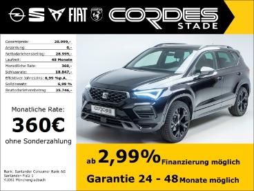 SPOTICAR Seat Ateca Fr 4drive Ahk Pdc Kamera Navi (19) Gebraucht - Suv Benzin Schwarz - Stade - 1201323325_1