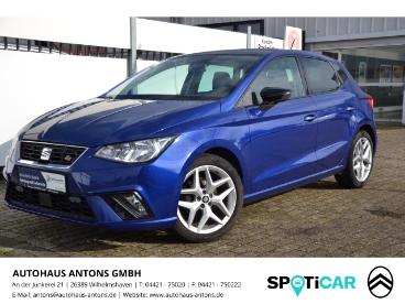 SPOTICAR Seat Ibiza Fr 1.0 Tsi Gebraucht - Kleinwagen Benzin Blau - Wilhelmshaven - 1201188255_1