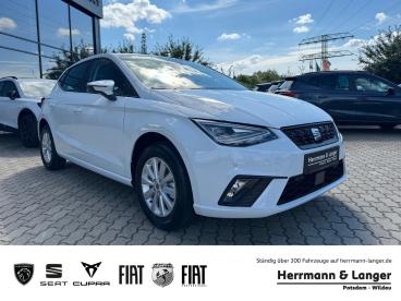 SPOTICAR Seat Ibiza Ibiza Gebraucht - Kleinwagen Benzin Weiß - Potsdam - 1201231456_1