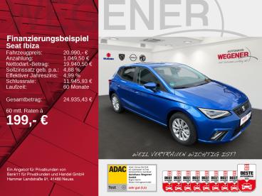SPOTICAR Seat Ibiza 1.0 Tsi Style Mt Led*navi*cam*shz*alu*dab Gebraucht - Kleinwagen Benzin Blau - Berlin - 1201272376_2