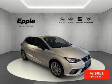 SPOTICAR Seat Ibiza Fr 1.0 Digitales Cockpit Led Accmehrzonenk Gebraucht - Kleinwagen Benzin Weiß - Rutesheim - 1201295218_1