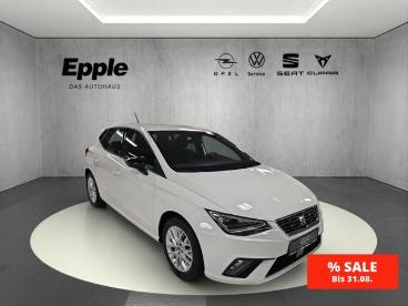 SPOTICAR Seat Ibiza Fr 1.0 Tsi Bt Navi Led Klimaautomatik Gebraucht - Kleinwagen Benzin Weiß - Rutesheim - 1201297781_1
