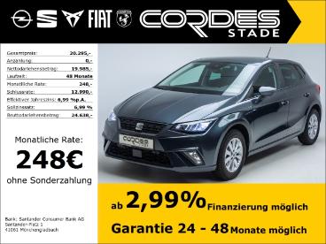 SPOTICAR Seat Ibiza Style 1.0 Tsi Tempomat Pdc Sitzheizung (gw 220) Gebraucht - Kleinwagen Benzin Grau - Stade - 1201355478_1