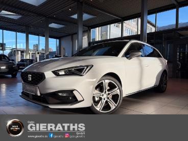 SPOTICAR Seat Leon Sportstourer Fr 4drive Automatik 110kw (150ps) Nav Gebraucht - Limousine Diesel Weiß - Bergisch-gladbach - 1201271125_1