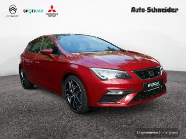 SPOTICAR Seat Leon 2.0 Tdi Fr Pdc Shz Kamera Hgsd Navi Ahk Led Gebraucht - Limousine Diesel Rot - Heilbronn - 1201354993_3