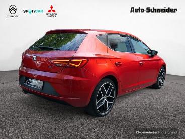 SPOTICAR Seat Leon 2.0 Tdi Fr Pdc Shz Kamera Hgsd Navi Ahk Led Gebraucht - Limousine Diesel Rot - Heilbronn - 1201354993_4