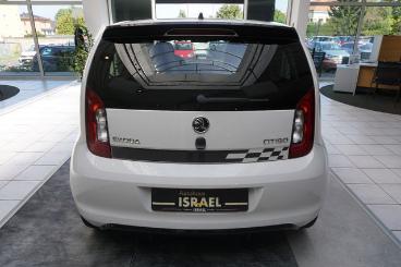 SPOTICAR Skoda Citigo Monte Carlo Klimaautomatik, Sitzheizung Gebraucht - Kleinwagen Benzin Weiß - Dresden - 1201176446_4