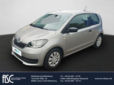 SPOTICAR Skoda Citigo Active/klima/zv+fernb/el.fh/dab/fahrersitz Hohenve Gebraucht - Kleinwagen Benzin Silber - Dessau - 1201346160_1