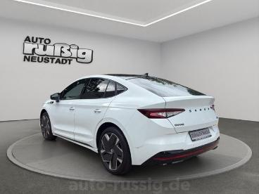 SPOTICAR Skoda Enyaq Iv Coupe Rs Suite 4x4,hud,ahzv,21zoll,warmep Gebraucht - Geländewagen Elektro Weiß - Neustadt In Sachsen - 1201274098_3