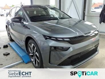 SPOTICAR Skoda Enyaq Iv 85 Sportline*shz*navi*360°k*acc*uvm Gebraucht - Geländewagen Elektro Grau - Uslar - 1201347739_1
