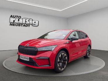 SPOTICAR Skoda Enyaq Iv 80 X Sportline*pacc*wp*ahzv*360°*1h Gebraucht - Geländewagen Elektro Rot - Neustadt In Sachsen - 1201350781_1
