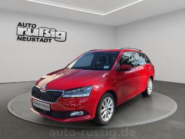 SPOTICAR Skoda Fabia Combi Soleil 1.0 Tsi,led,acc,1.h,bluetooth Gebraucht - Kleinwagen Benzin Rot - Neustadt In Sachsen - 1201175212_1
