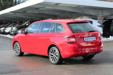 SPOTICAR Skoda Fabia Combi 1.2l Tsi Ambition Autom./ahk/pdc/ Bc Gebraucht - Kleinwagen Benzin Rot - Wangen Im Allgäu - 1201225594_5