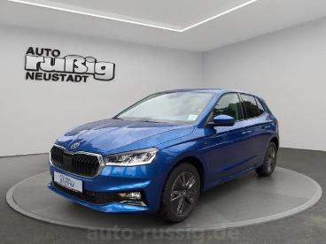 SPOTICAR Skoda Fabia Tour 1.0 Tsi,wireless Smartlink,kamera,shz Gebraucht - Kleinwagen Benzin Blau - Neustadt In Sachsen - 1201274185_1