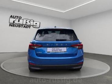 SPOTICAR Skoda Fabia Tour 1.0 Tsi,wireless Smartlink,kamera,shz Gebraucht - Kleinwagen Benzin Blau - Neustadt In Sachsen - 1201274185_4