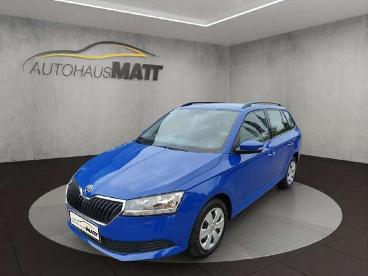 SPOTICAR Skoda Fabia Combi 1.0 Tsi Active Gebraucht - Kleinwagen Benzin Blau - Apolda - 1201288463_1