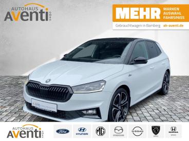 SPOTICAR Skoda Fabia Monte Carlo *led*pdc*apple*shz*tempomat*dab Gebraucht - Kleinwagen Benzin Weiß - Bamberg - 1201340516_1
