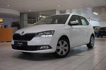 SPOTICAR Skoda Fabia 1.0 Active 5-tur Led/klima/usb/nebel/bt Gebraucht - Kleinwagen Benzin Weiß - Schöningen - 1201356509_4