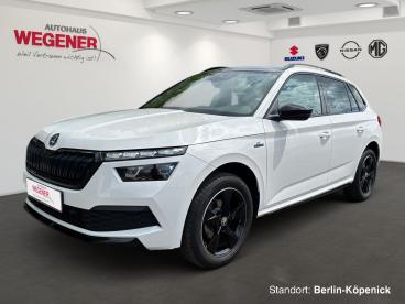 SPOTICAR Skoda Kamiq Tsi 1.0 Monte Carlo Led App`s Shz Kam Pano Gebraucht - Suv Benzin Weiß - Berlin - 1201131857_1