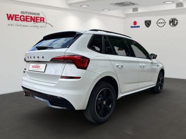 SPOTICAR Skoda Kamiq Tsi 1.0 Monte Carlo Led App`s Shz Kam Pano Gebraucht - Suv Benzin Weiß - Berlin - 1201131857_3