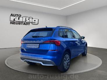 SPOTICAR Skoda Kamiq Clever 1,0 Tgi 66 Kw Cng Gebraucht - Suv Lpg Blau - Neustadt In Sachsen - 1201274084_5