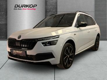 SPOTICAR Skoda Kamiq 1.5 Tsi Monte Carlo Pano+navi+kamera+led+ Gebraucht - Suv Benzin Weiß - Braunschweig - 1201310185_1