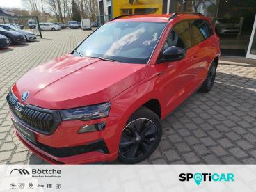 SPOTICAR Skoda Karoq Sportline 1.5 Tsi Navi,ahk,shv+h,lh,canton Soundsy Gebraucht - Suv Benzin  - Oschersleben - 1201143335_1