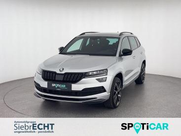 SPOTICAR Skoda Karoq Sportline 1.5 *navi*ahk*rfk*uvm Gebraucht - Suv Benzin Silber - Uslar - 1201191711_1