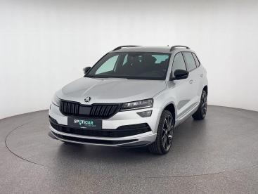 SPOTICAR Skoda Karoq Sportline 1.5 *navi*ahk*rfk*uvm Gebraucht - Suv Benzin Silber - Uslar - 1201191711_2