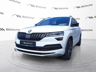 SPOTICAR Skoda Karoq Sportline 4x4 2.0 Tsi Ahk*canton-sound*360° Gebraucht - Suv Benzin Weiß - Bad Belzig - 1201212439_3