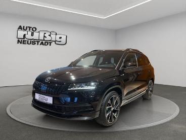 SPOTICAR Skoda Karoq Sportline 4x4 2.0 *led*navi*pano*carplay* Gebraucht - Suv Benzin Schwarz - Neustadt In Sachsen - 1201234406_1
