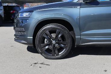 SPOTICAR Skoda Karoq 2.0 Tsi Sportline 4x4 Navi/autom./klima/bc Gebraucht - Suv Benzin Grau - Wangen Im Allgäu - 1201269392_3
