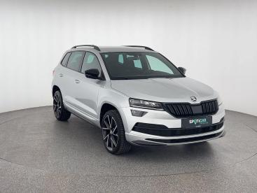 SPOTICAR Skoda Karoq Sportline 1.5 *navi*ahk*rfk*uvm Gebraucht - Suv Benzin Silber - Uslar - 1201271349_4