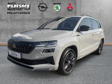 SPOTICAR Skoda Karoq Sportline 1.5 Tsi Dsg,kamera,navi,acc,led Gebraucht - Suv Benzin Grau - Neustadt In Sachsen - 1201274191_1
