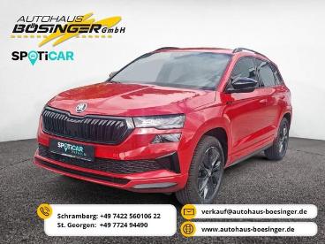 SPOTICAR Skoda Karoq Sportline 2.0tdi 4x4 Dsg Ahk/navi/kam 5j-g Gebraucht - Suv Diesel Rot - St. Georgen - 1201275518_1