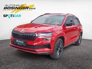 SPOTICAR Skoda Karoq Sportline 2.0tdi 4x4 Dsg Ahk/navi/kam 5j-g Gebraucht - Suv Diesel Rot - St. Georgen - 1201275518_2