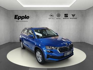 SPOTICAR Skoda Karoq Selection 1.5 Tsi Navi Led Shz Pdc Kamera Gebraucht - Suv Benzin Blau - Rutesheim - 1201292354_1