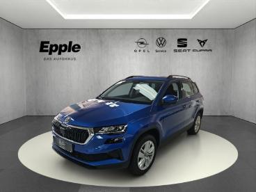 SPOTICAR Skoda Karoq Selection 1.5 Tsi Navi Led Shz Pdc Kamera Gebraucht - Suv Benzin Blau - Rutesheim - 1201292354_3