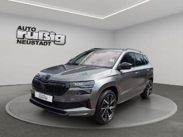 SPOTICAR Skoda Karoq Sportline 4x4 2.0 Tdi*ahzv*navi*19zoll*1h* Gebraucht - Suv Diesel Grau - Neustadt In Sachsen - 1201321199_1