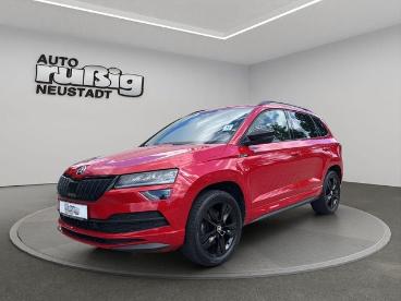 SPOTICAR Skoda Karoq Sportline 4x4 2.0 Tsi Gebraucht - Suv Benzin Rot - Neustadt In Sachsen - 1201324325_1